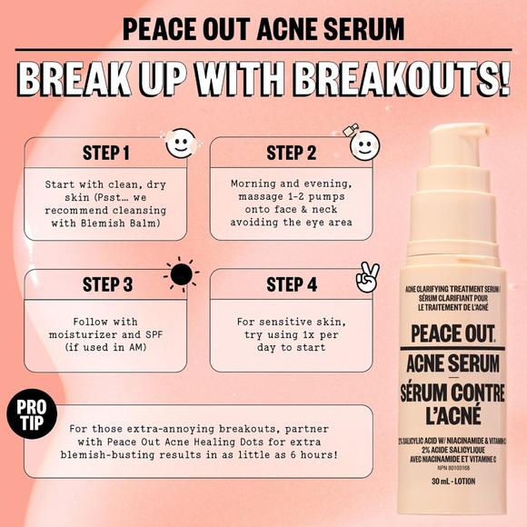 Set peace out solution acne - Picture 2 of 4